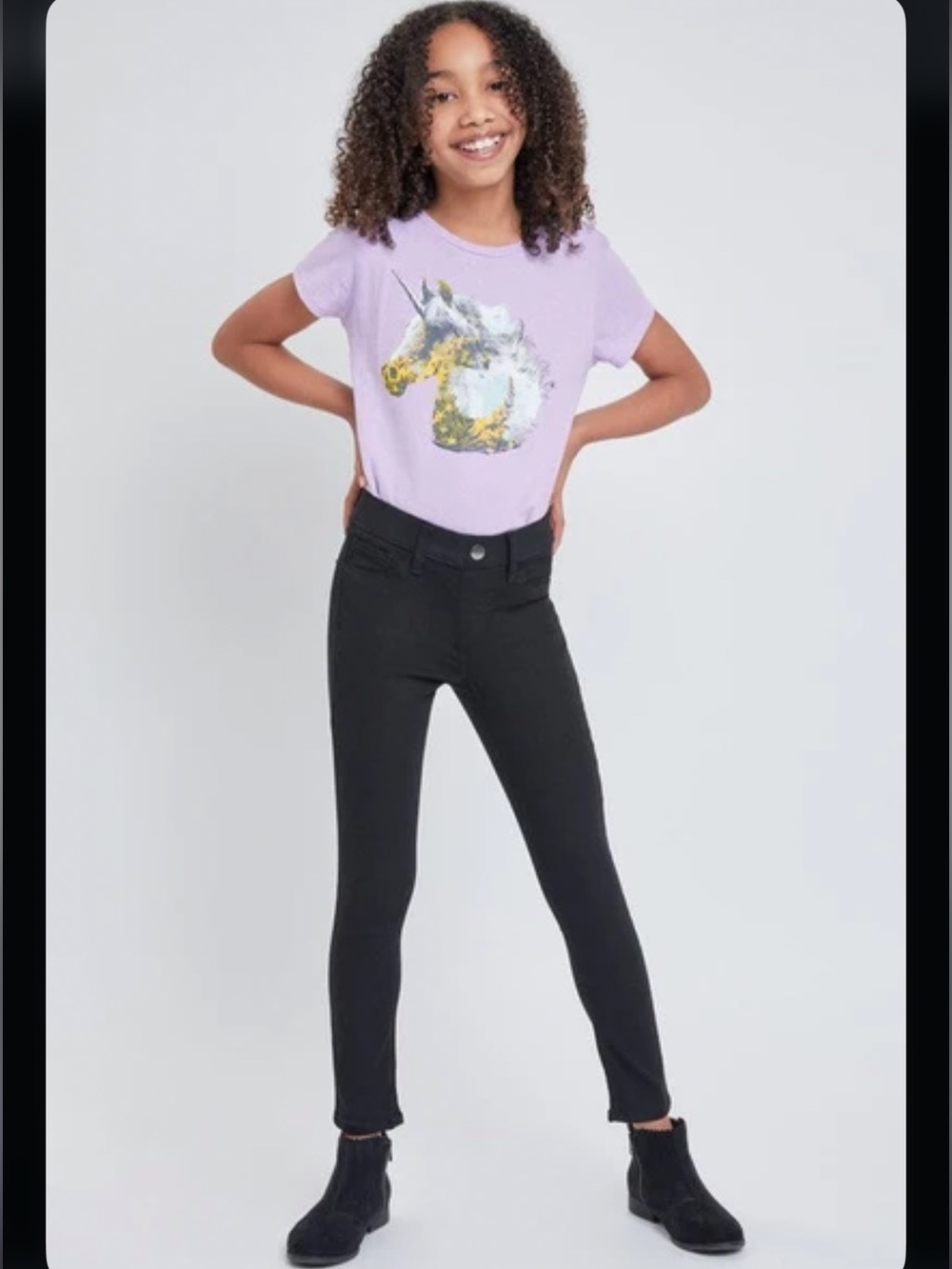 Jordache girls Dark Wash Skinny Jeans in size 10